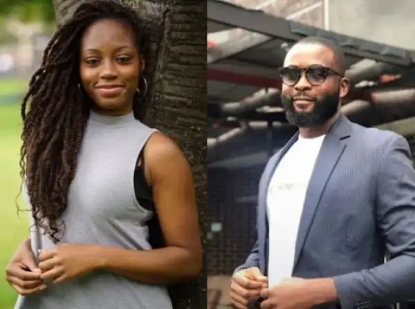 BBNaija: Gedoni Crying Over Eviction Of Kim, Khafi Consoling Him (Photo)